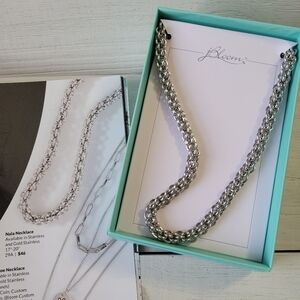 JBloom Silver Necklace